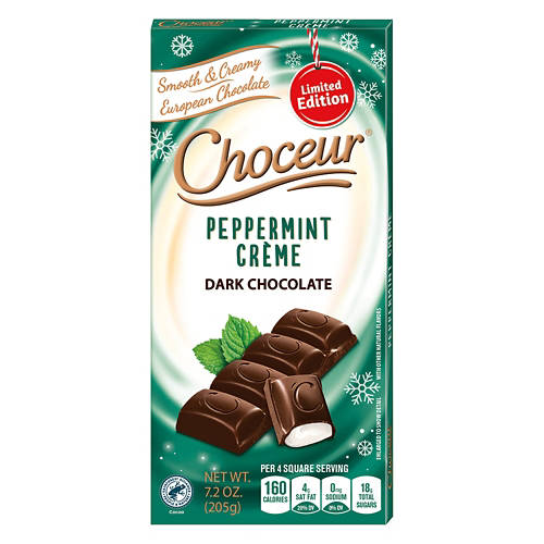 Choceur Choceur Dark Chocolate Peppermint, 7.1 oz